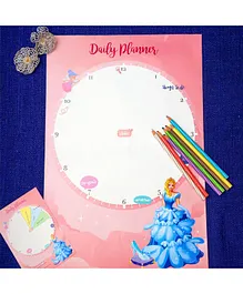 The Story Saga Cinderella Daily Planner Set of 10 - Pink