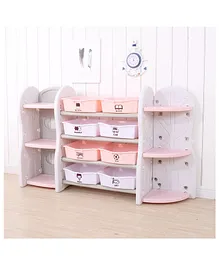 The Tickle Toe Multi Function Toy Organizer - Pink