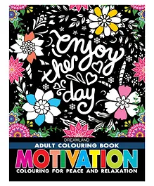 Dreamland Motivation- Colouring Book for Adults