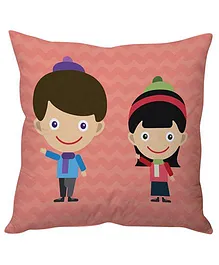 Stybuzz Little Kids Cushion Cover - Multi Color