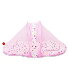 VParents Joy Baby Bedding set with Mosquito net & Pillow - Pink
