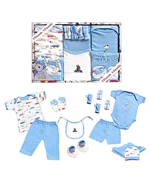 VParents Bitsy New Born Baby Gift Set Pack of 13 - Blue