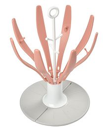 Beaba Flower Foldable Drying Rack - Vintage Pink