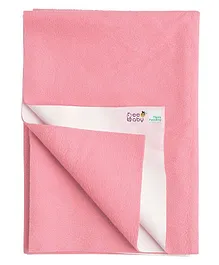 Beebaby UltraDry Baby Bed Protector Small - Light Pink