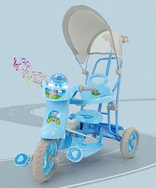 Dash Vega Deluxe Kids Tricycle With Canopy & Music - Blue