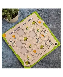 Ilearnngrow Save the Earth Easy Sudoku Medium - Multicolour