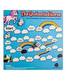 ilearnngrow Enchanted Horse Board Game - Multicolor