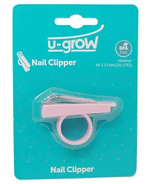 U-grow Baby Nail Clipper - Pink