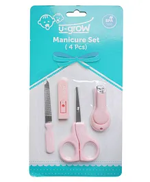 U-grow Baby Nail Clipper - Manicure Set - Pink