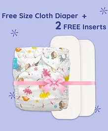 Charlie Banana Free Size Cloth Diaper - Diva Ballerina