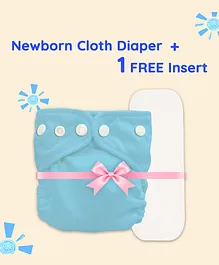 Charlie Banana Newborn Cloth Diaper - Charlie Banana Blue