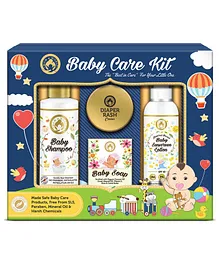 Mom & World Baby Care Collection Gift Pack of 4 - White