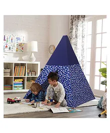 Play House Kids Tent House With Quilt Large - Blue