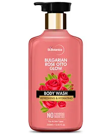 St.Botanica Bulgarian Rose Otto Glow Body Wash - 250 ml
