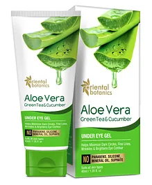 Oriental Botanics Aloe Vera Green Tea & Cucumber Under Eye Gel - 40 ml 