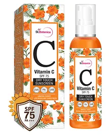 St. Botanica Vitamin C SPF 75 Dry Touch Sunscreen Lotion with UVA/UVB PA+++ - 120 ml