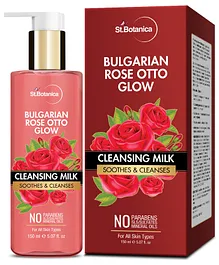 St.Botanica Bulgarian Rose Otto Glow Cleansing Milk - 150ml