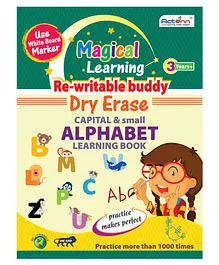 Actonn India Dry Erase  Alphabet Learning Work Book - English