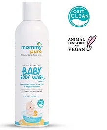 MommyPure Certified Clean & Natural Tear-Free Baby Wash - 120 ml