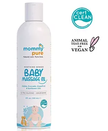 MommyPure Certified Clean & Natural Baby Massage Oil - 120ml