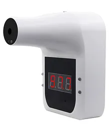 SYGA Wall Mounted Non Contact Forehead Thermometer - White