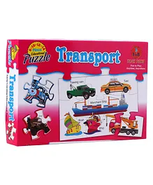 Yash Toys Educational Puzzle Transport Small  - 44 Pieces