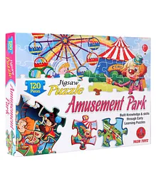 Yash Toys Educational Jigsaw Puzzle Amusement Park Multicolor - 120 Pieces