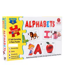 Yash Toys Educational Puzzle Alphabets Multicolor - 27 Pieces