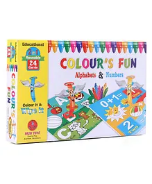 Yash Toys 2 in 1 Color's Fun - 24 Cards
