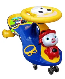 Sunbaby Super Jack Twister Swing Car - Yellow 