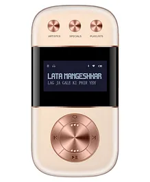 Saregama Carvaan Go with 3000 Pre-Loaded Songs - Rose Gold