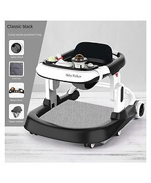 StarAndDaisy Multifunctional Baby Walker with Music Box - Black