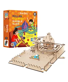 Smartivity Roller Coaster Marble Slide DIY Construction Activity Game - Multicolor