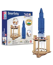 Smartivity DIY Blast-Off Space Rocket Making Kit - Multicolor