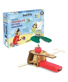 Smartivity DIY Gear Propeller Flying Machine Making Kit - Multicolor