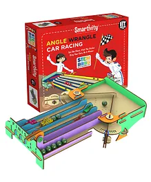 Smartivity DIY Angle Wrangle Car Racing Track Making Kit - Multicolor