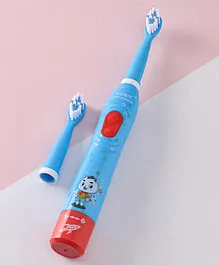 Kids Recharageable Electric Toothbrush with Free Stickers - Blue