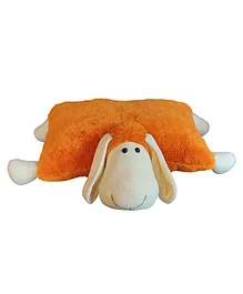 Ultra Sheep Plush Unicorn Pillow - Brown