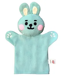 Ultra Rabbit Hand Puppet Blue - Height 22.8 cm