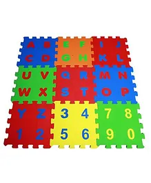 Ultimate Alpha Numeric Puzzle Mats - 9 Pieces 