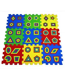 Ultimate Goemetric Puzzle  Mat - 9 Pieces