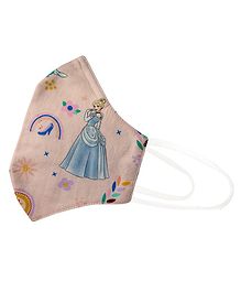 Airific Face Mask Disney Princess Print Small  - Pink