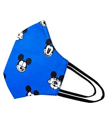 Airific Face Mask Micky Mouse Print Extra Small - Blue