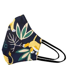 Airific All Over Face Covering Mask Simba Print - Navy