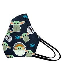 Airific Starwars Mini Yoda Reusable & Washable Face Mask Large Size - Navy