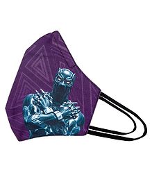 Airific Black Panther Reusable & Washable Face Mask Large Size - Purple