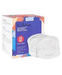 Clovia Premium Disposable Maternity Breast Pads - Pack of 36