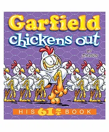 Garfield Chickens Out Comic Story 61st Book - English