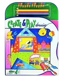 Create and Play Drawing and Art Book - English