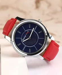 Fantasy World Analogue Watch - Navy Blue & Red